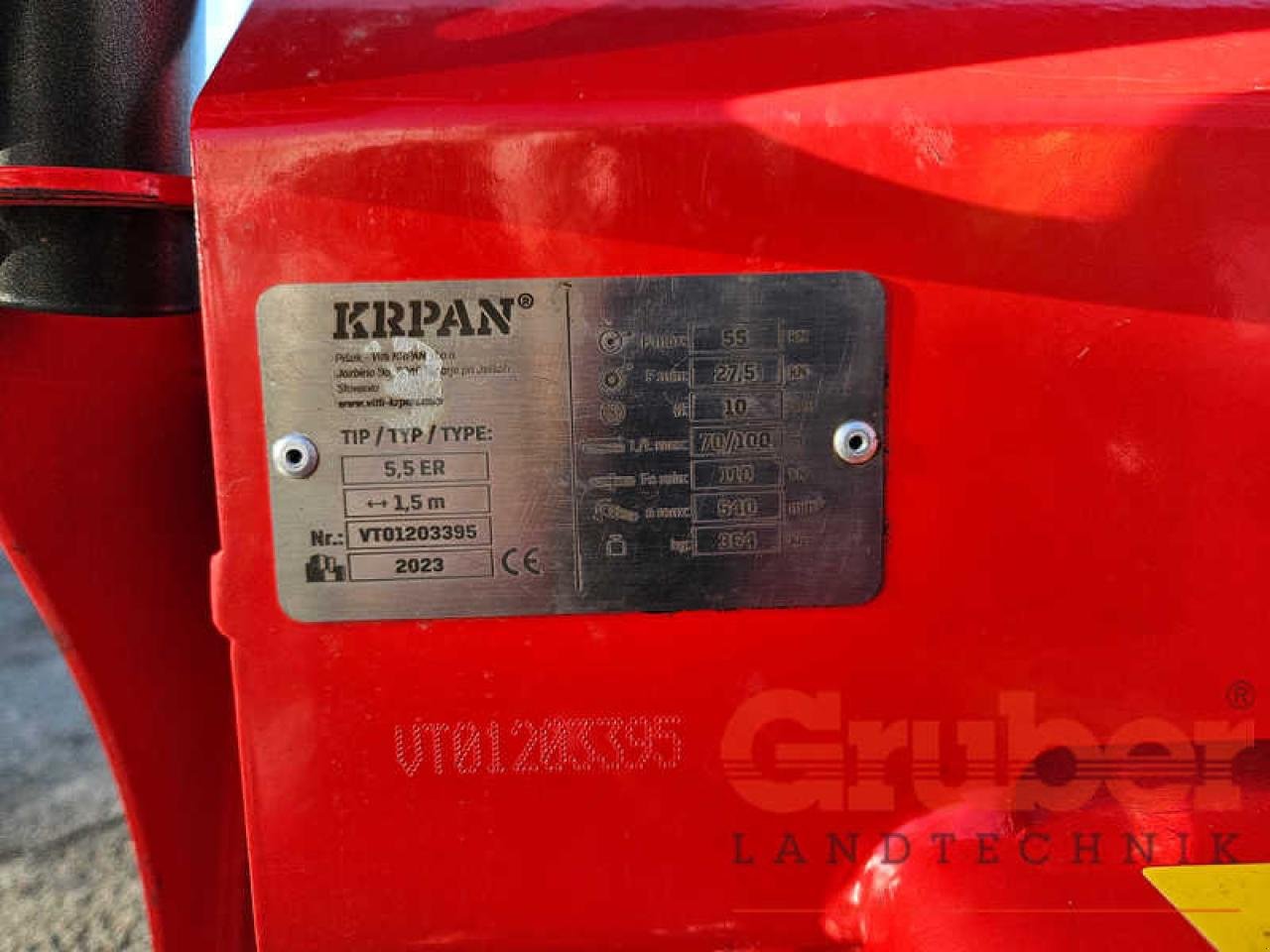 Seilwinde del tipo Krpan 5,5 ER, Gebrauchtmaschine In Ampfing (Immagine 6)