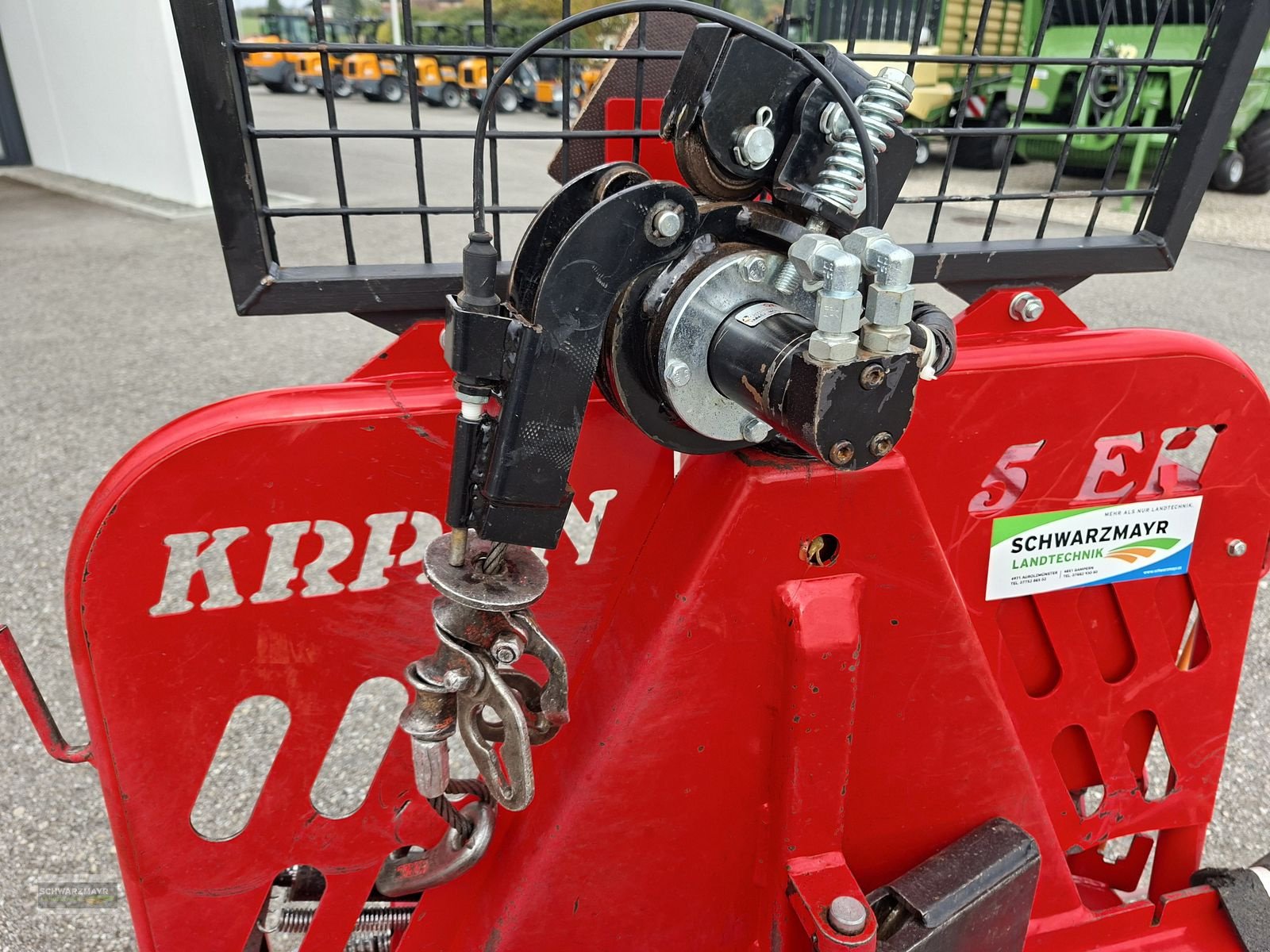 Seilwinde typu Krpan 5 EH mit Seilausstoß, Gebrauchtmaschine v Gampern (Obrázek 12)