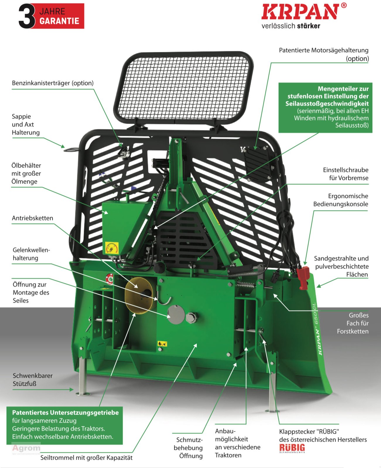 Seilwinde za tip Krpan 550GL, Neumaschine u Herrenberg-Gültstein (Slika 10)