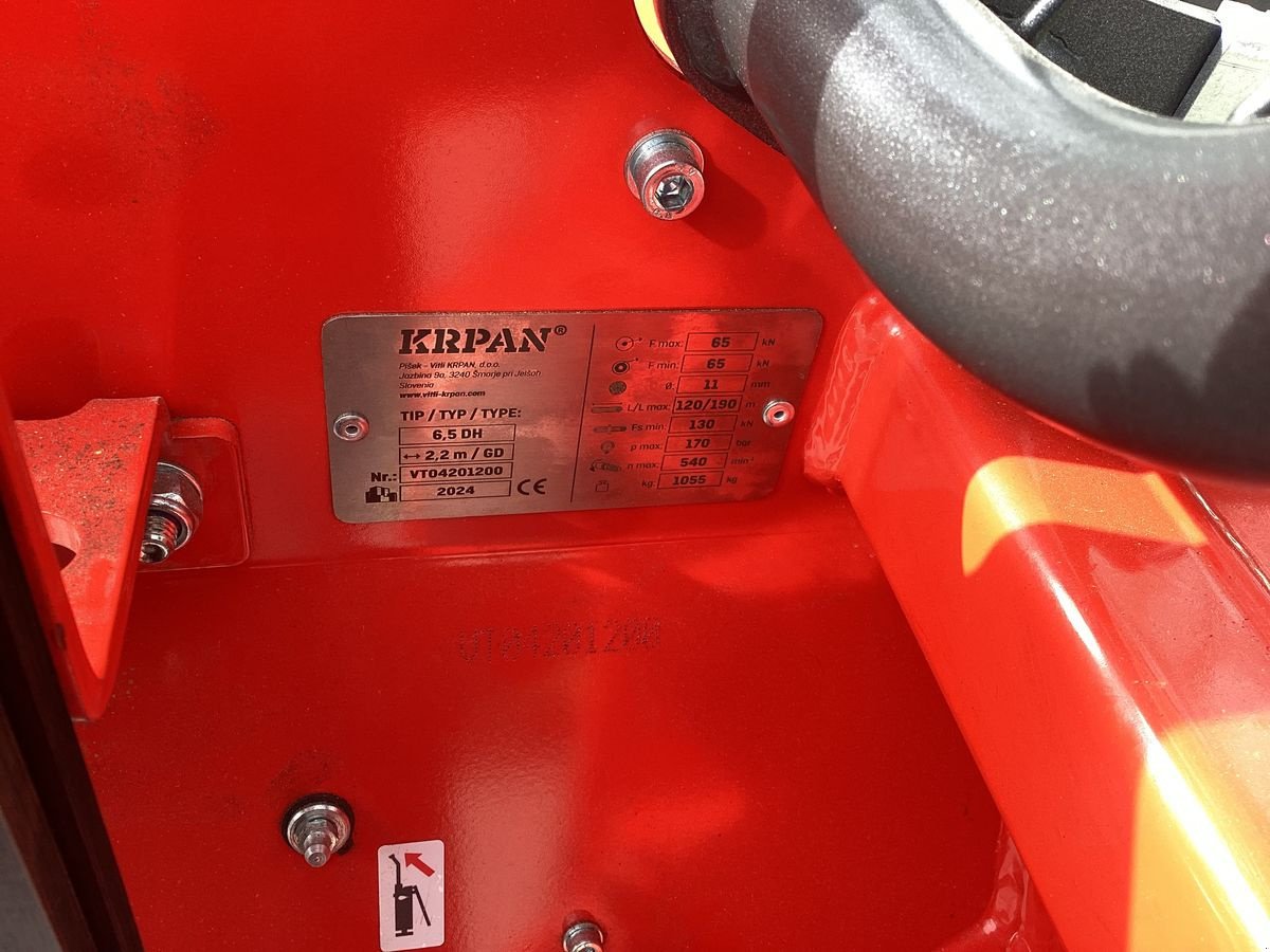 Seilwinde a típus Krpan 6,5 DH, Neumaschine ekkor: Bezau (Kép 8)