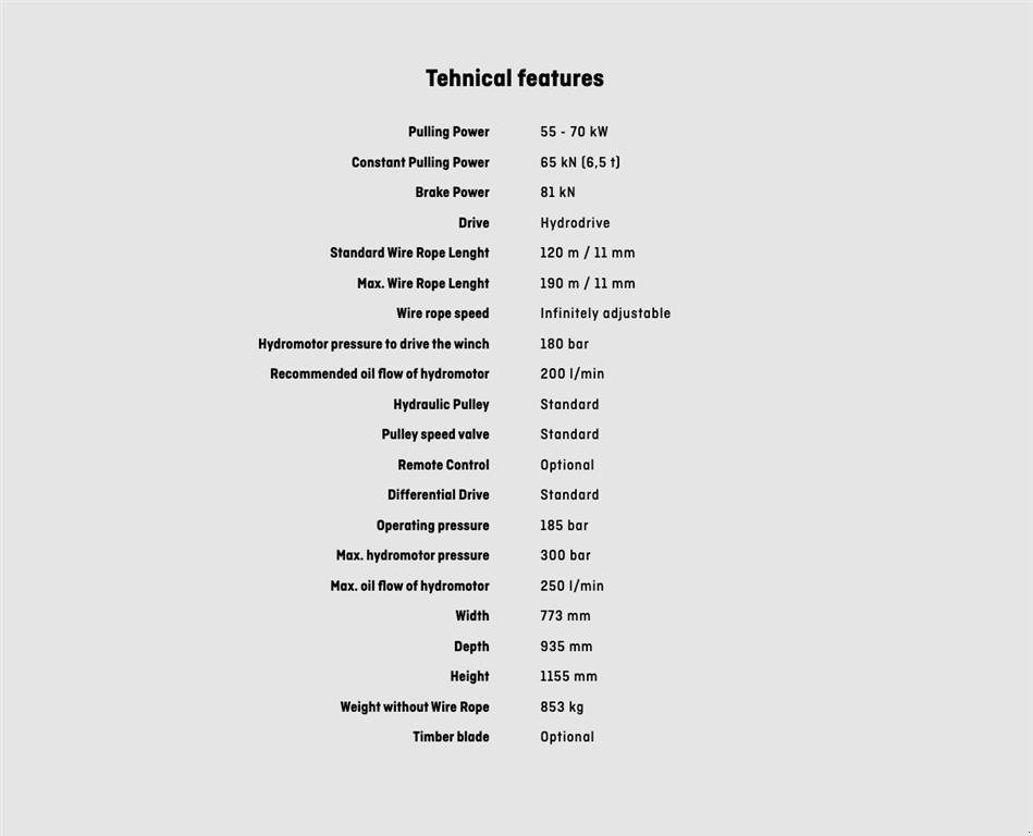 Seilwinde a típus Krpan 6,5 DHHY hydraulisk skovspil, Gebrauchtmaschine ekkor: Nørager (Kép 14)