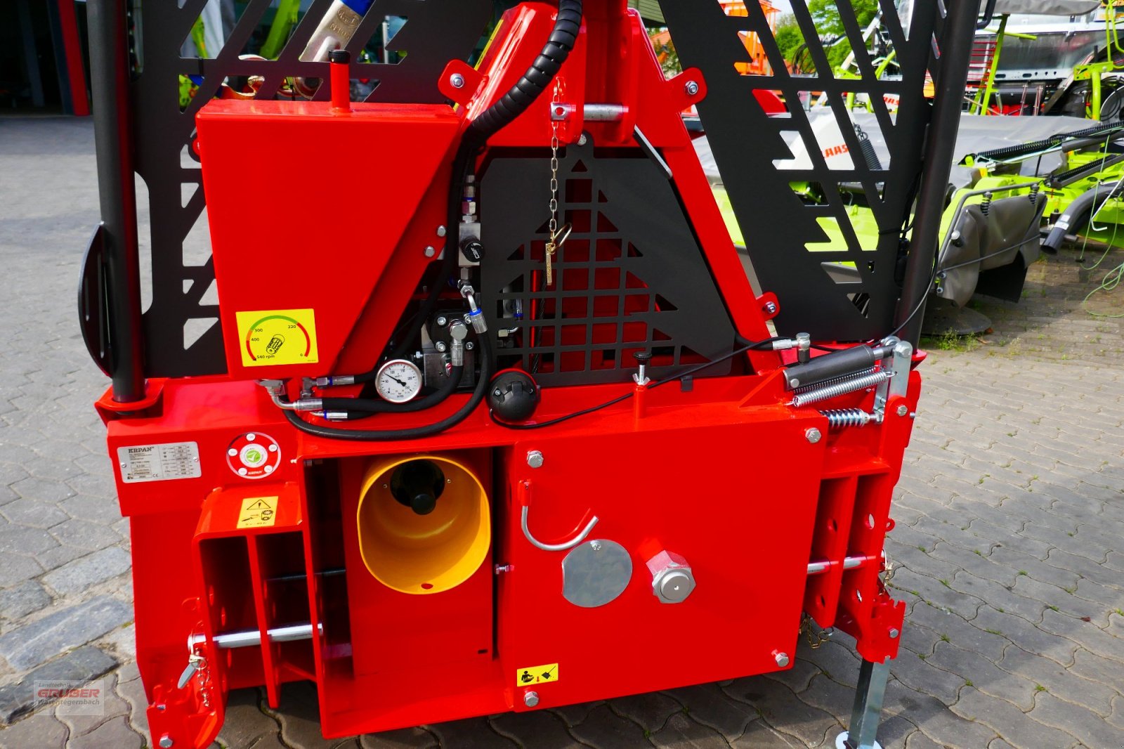 Seilwinde Türe ait Krpan 6,5 EH - hydr. Seilausstoß mit Funkbedienung, Neumaschine içinde Dorfen (resim 10)