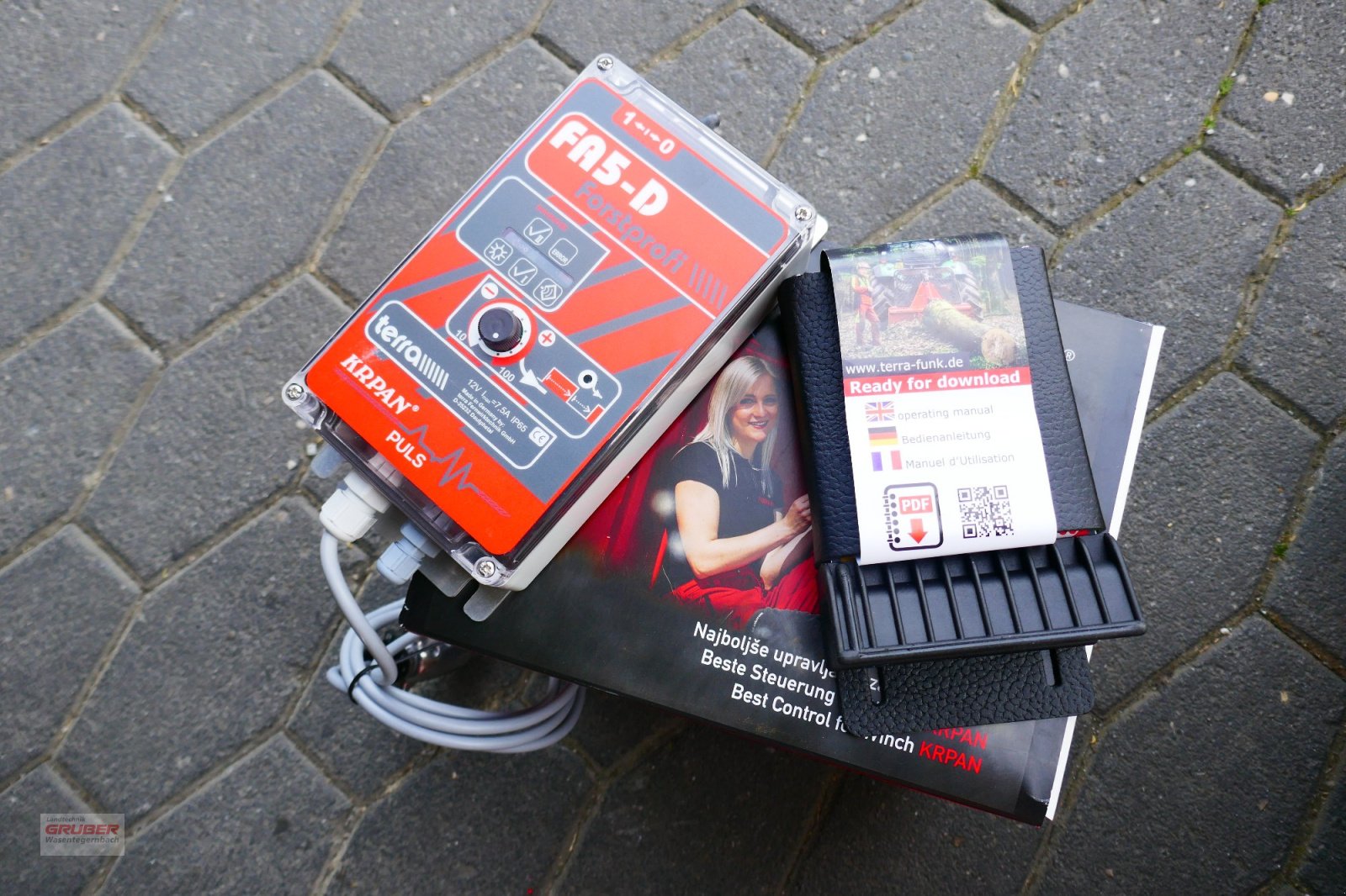 Seilwinde Türe ait Krpan 6,5 EH - hydr. Seilausstoß mit Funkbedienung, Neumaschine içinde Dorfen (resim 13)