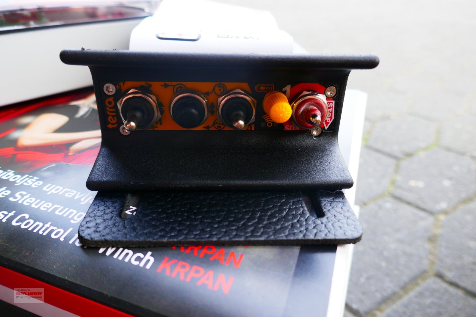 Seilwinde Türe ait Krpan 6,5 EH - hydr. Seilausstoß mit Funkbedienung, Neumaschine içinde Dorfen (resim 14)
