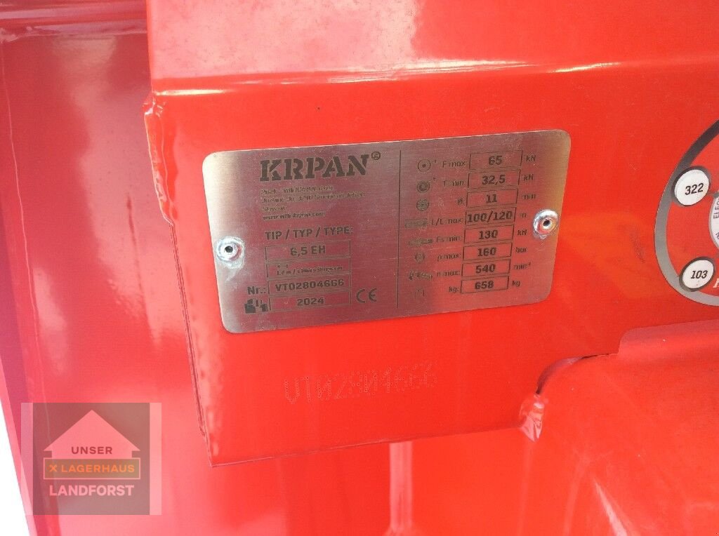 Seilwinde a típus Krpan 6,5 EH, Neumaschine ekkor: Kobenz bei Knittelfeld (Kép 8)