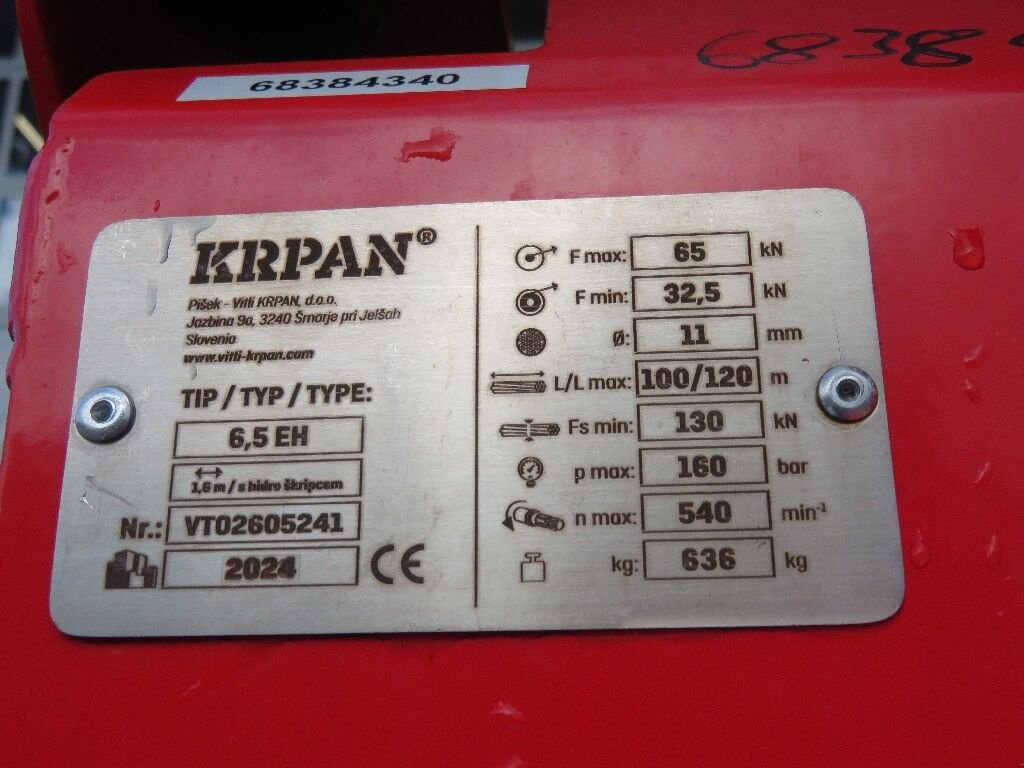 Seilwinde του τύπου Krpan 6,5 EH, Neumaschine σε Redlham (Φωτογραφία 12)