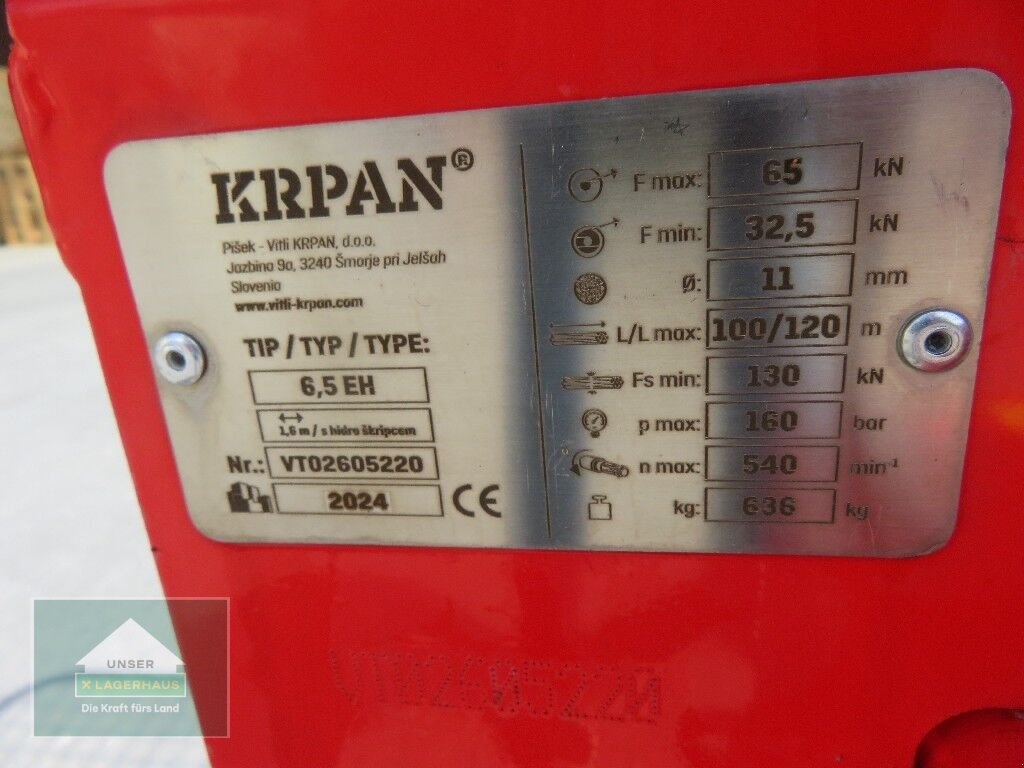 Seilwinde типа Krpan 6,5 EH, Neumaschine в Enns (Фотография 11)