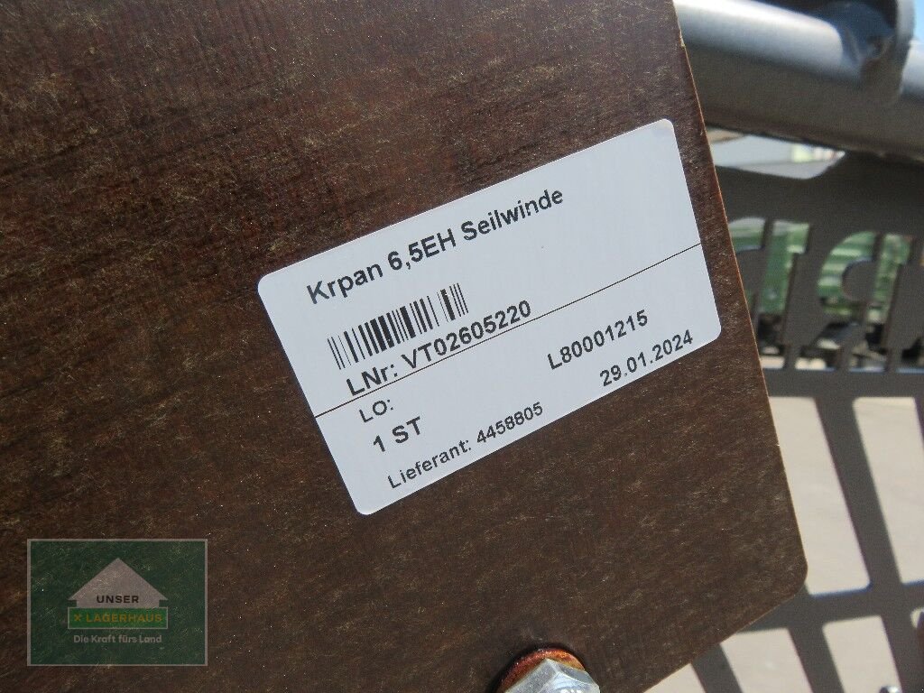 Seilwinde типа Krpan 6,5 EH, Neumaschine в Enns (Фотография 12)