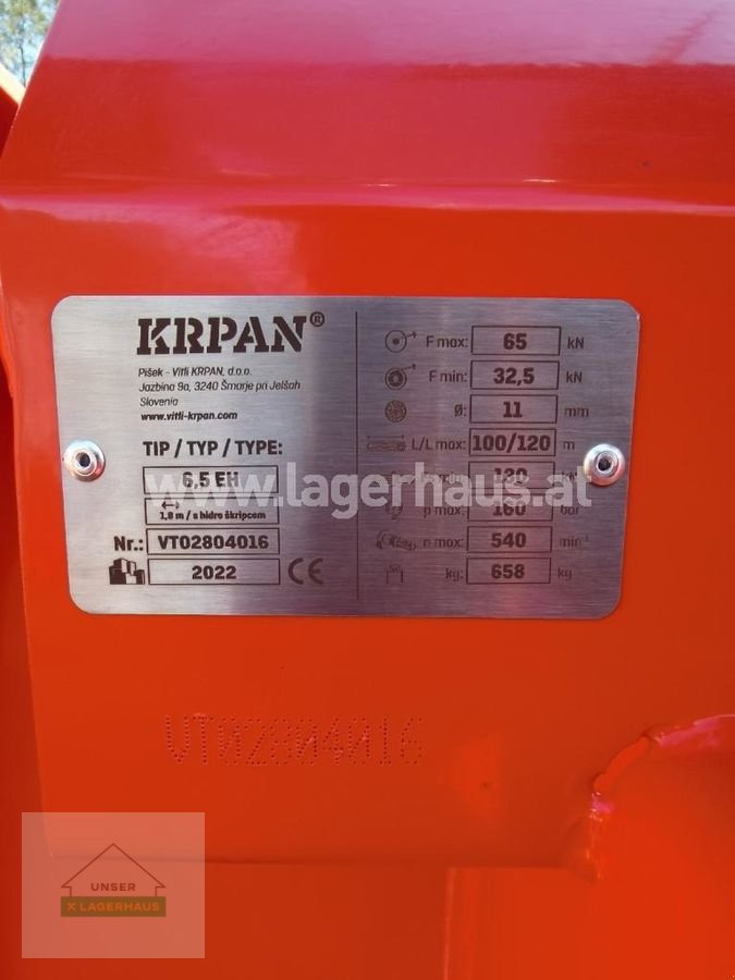 Seilwinde des Typs Krpan 6,5EH, Neumaschine in Göstling (Bild 8)