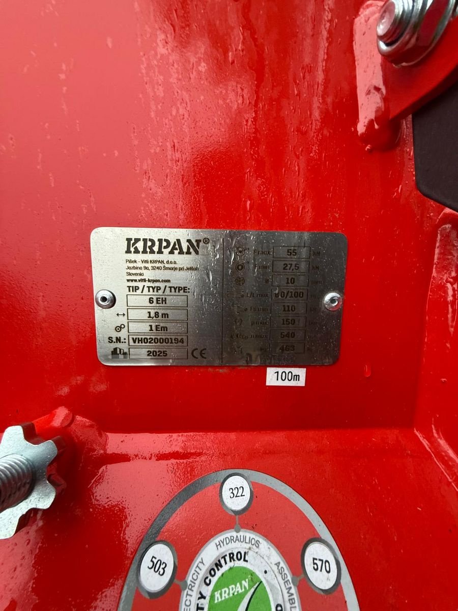 Seilwinde от тип Krpan 6 E H, Neumaschine в Güssing (Снимка 2)