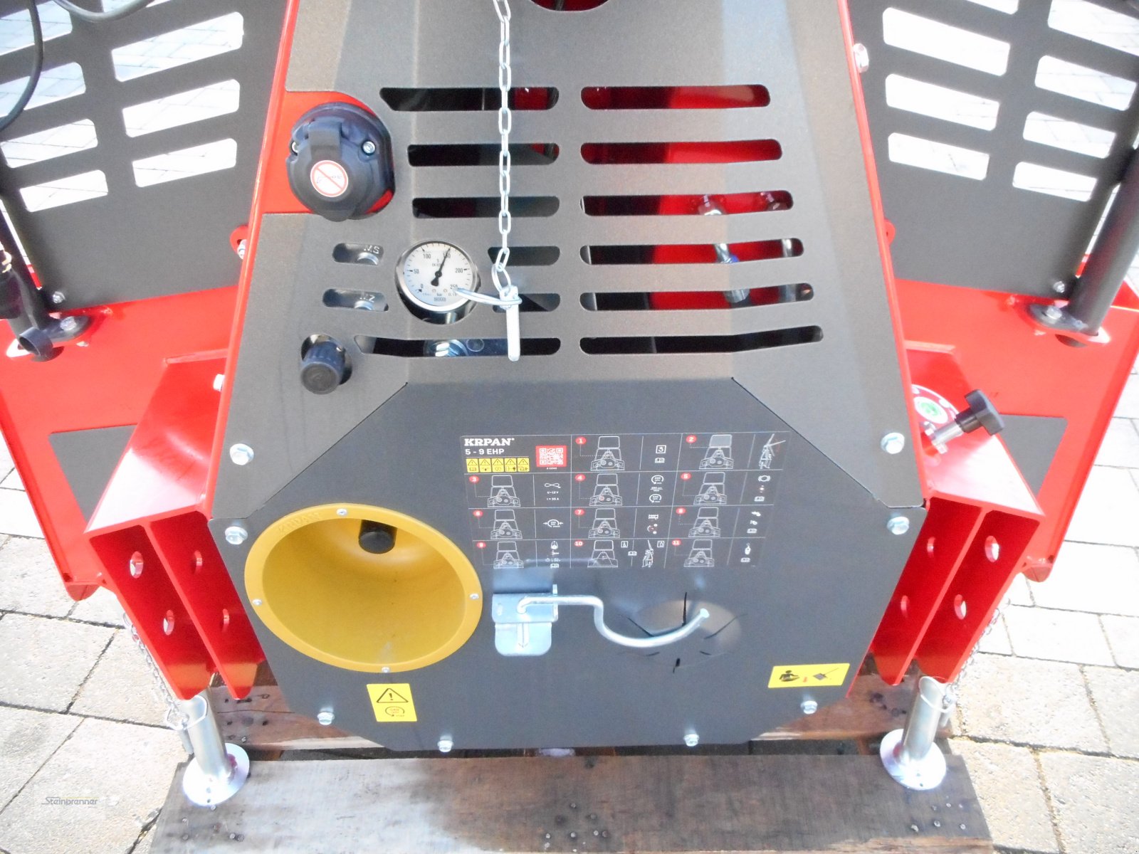 Seilwinde Türe ait Krpan 6 EH, Neumaschine içinde Wörnitz (resim 6)