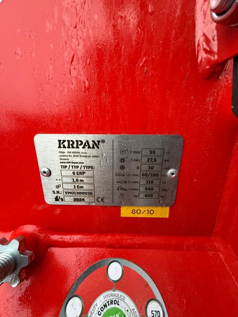 Seilwinde του τύπου Krpan 6 ERP, Neumaschine σε Güssing (Φωτογραφία 2)