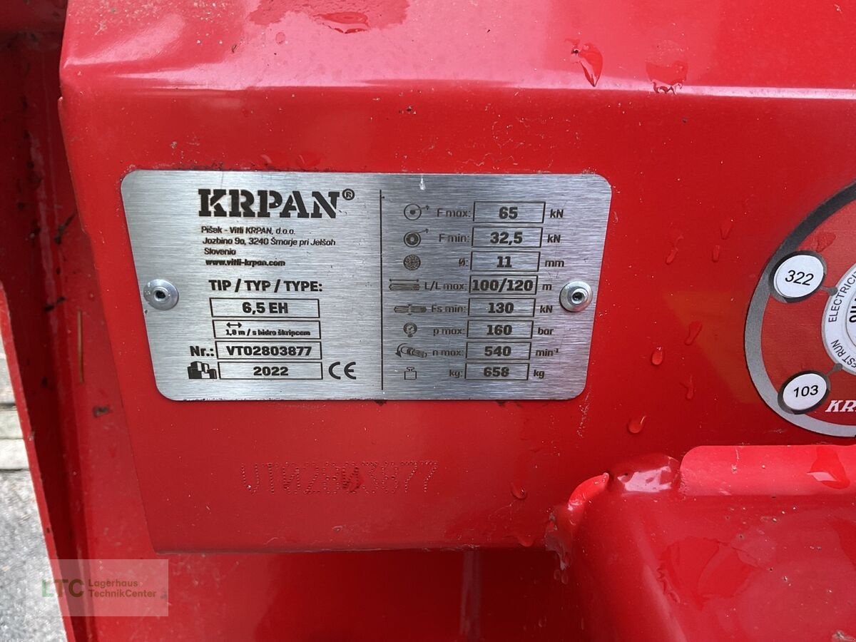 Seilwinde typu Krpan 6.5 EH, Gebrauchtmaschine v Kalsdorf (Obrázek 11)