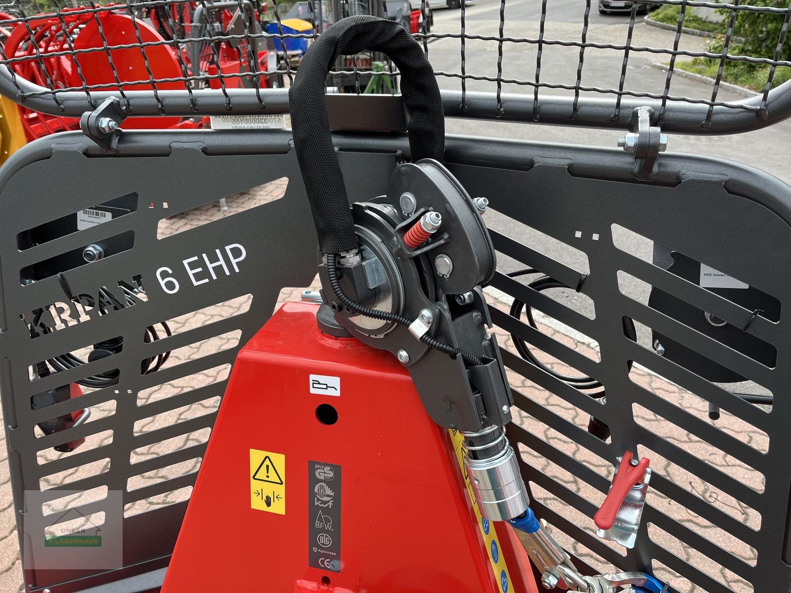 Seilwinde Türe ait Krpan 6EHP, Neumaschine içinde Wartberg (resim 7)