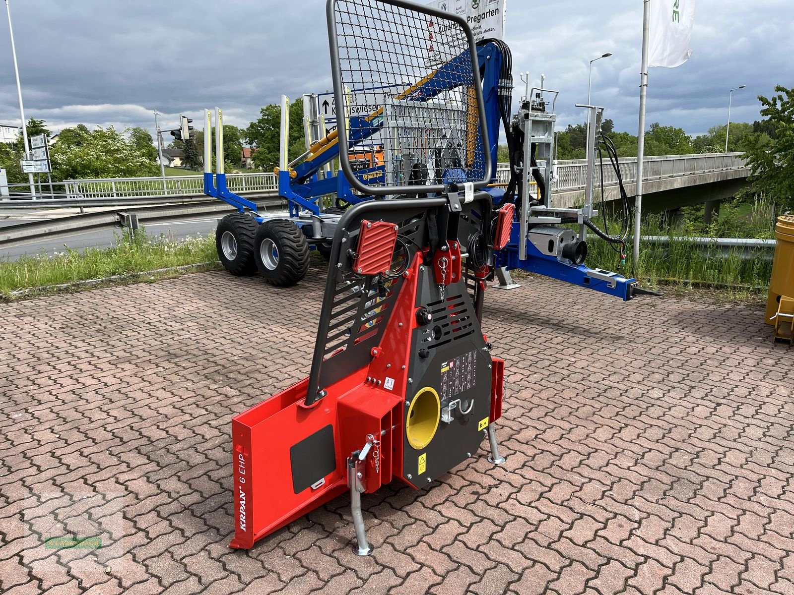 Seilwinde Türe ait Krpan 6EHP, Neumaschine içinde Wartberg (resim 5)