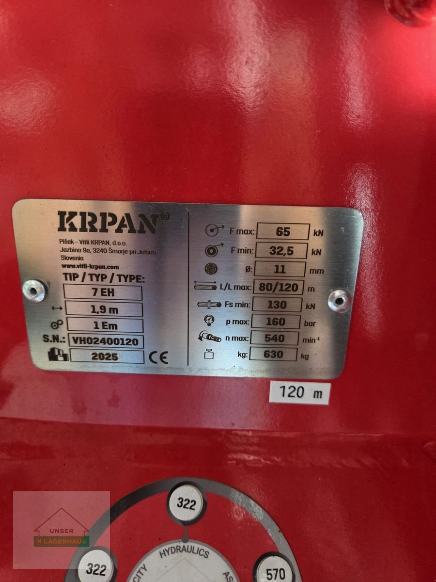 Seilwinde typu Krpan 7EH, Neumaschine v Grosswilfersdorf (Obrázek 5)