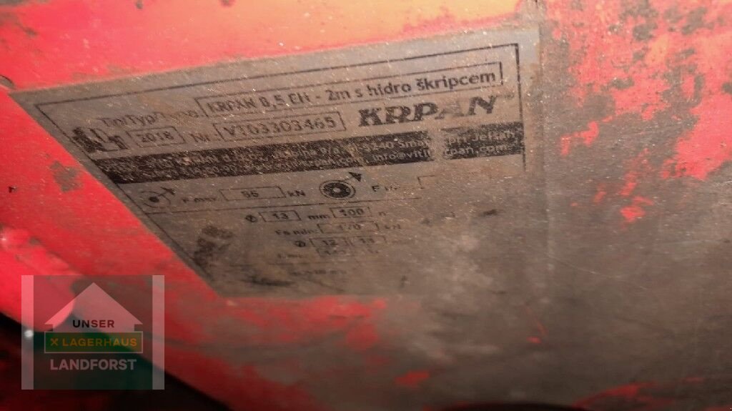 Seilwinde типа Krpan 8,5 EH, Gebrauchtmaschine в Kapfenberg (Фотография 5)