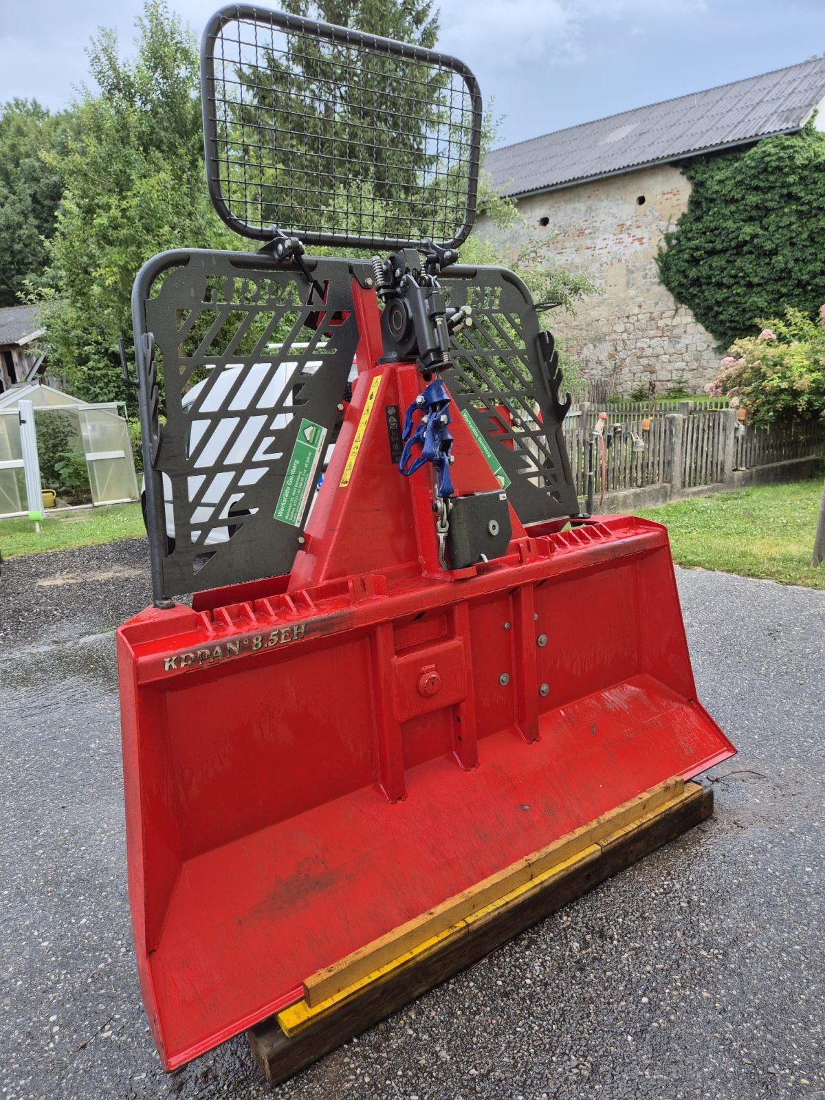 Seilwinde van het type Krpan 8,5 EH, Gebrauchtmaschine in Mühlheim am Inn (Foto 1)