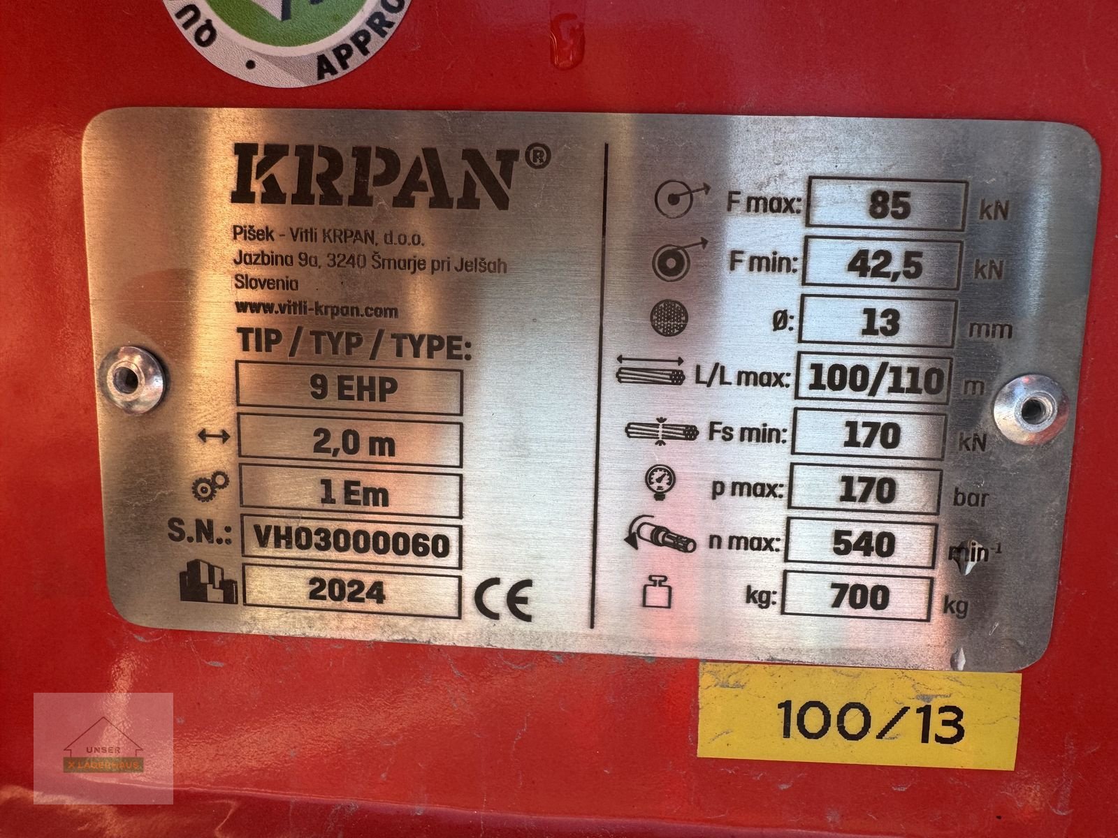 Seilwinde от тип Krpan 9 EHP, Neumaschine в Hartberg (Снимка 7)