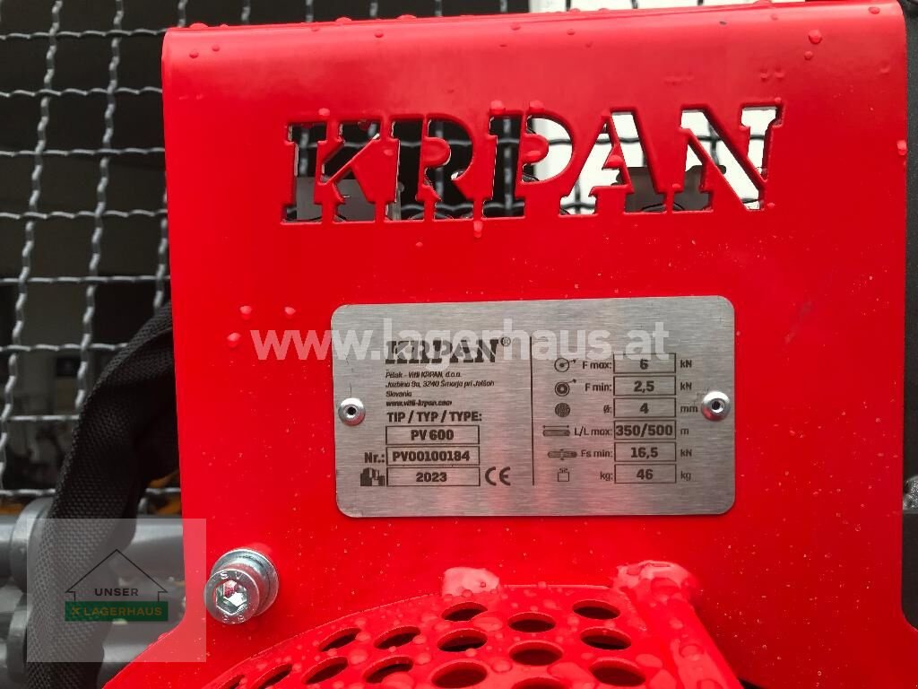 Seilwinde del tipo Krpan HILFSWINDE PV 600, Neumaschine In Wartberg (Immagine 2)