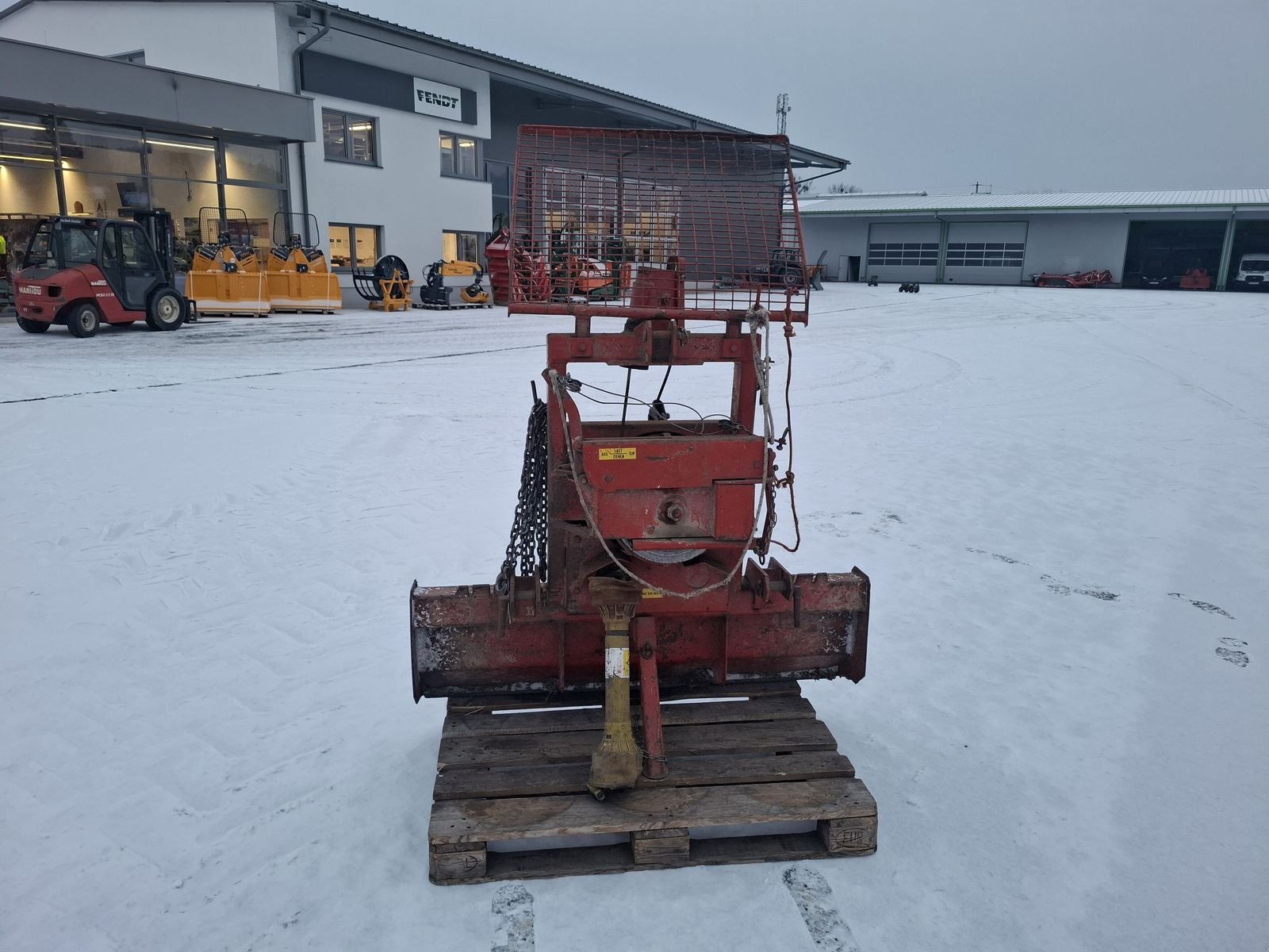 Seilwinde del tipo Maxwald 4,5to Seilwinde, Gebrauchtmaschine en Saxen (Imagen 9)