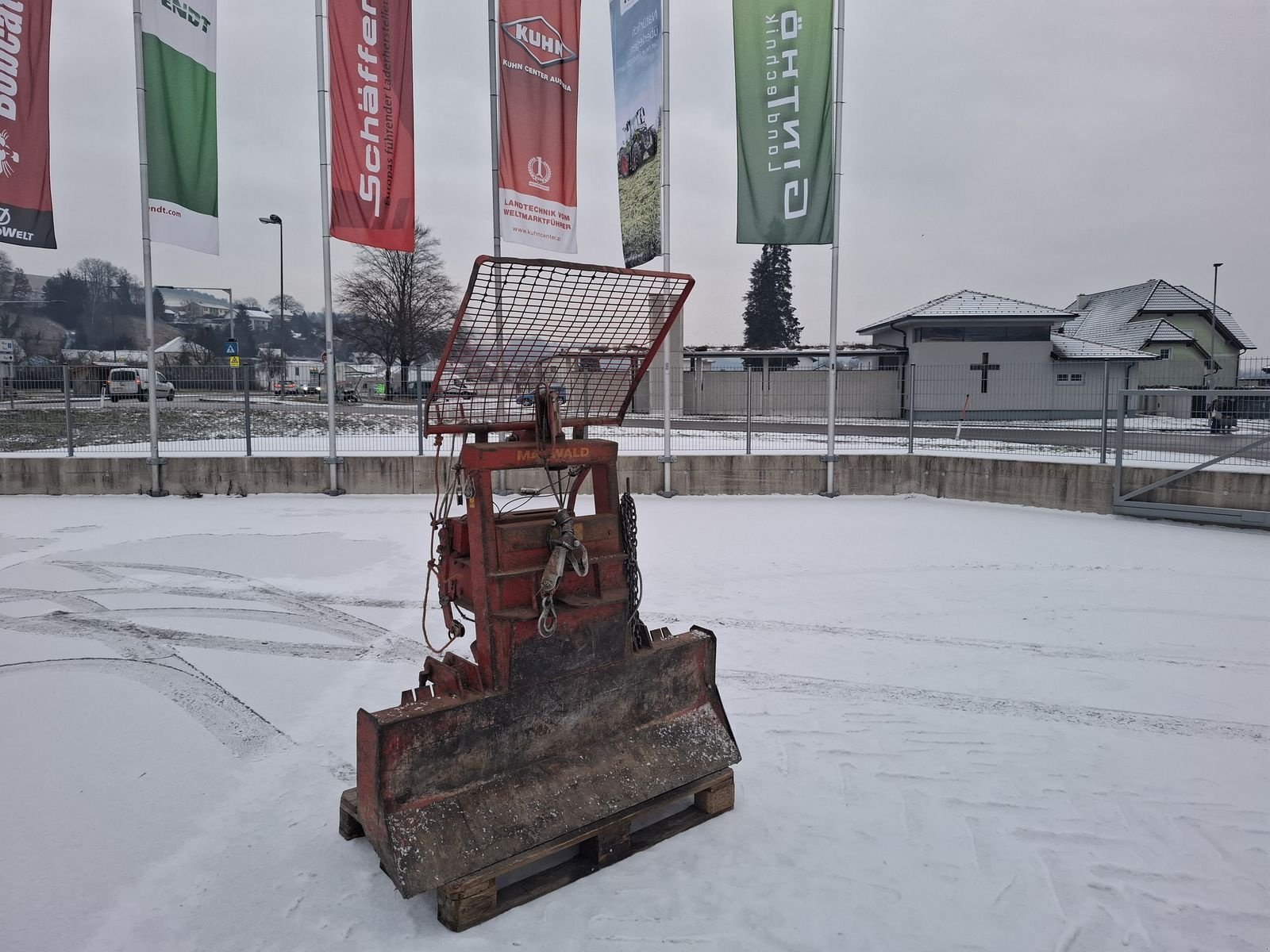 Seilwinde del tipo Maxwald 4,5to Seilwinde, Gebrauchtmaschine en Saxen (Imagen 1)