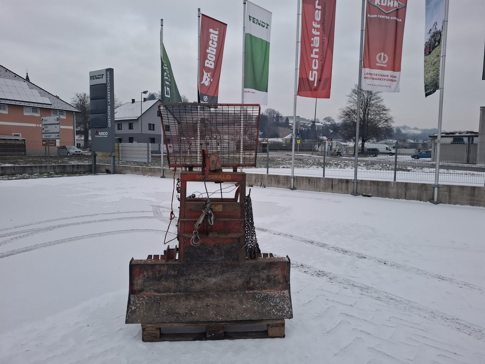 Seilwinde del tipo Maxwald 4,5to Seilwinde, Gebrauchtmaschine en Saxen (Imagen 3)