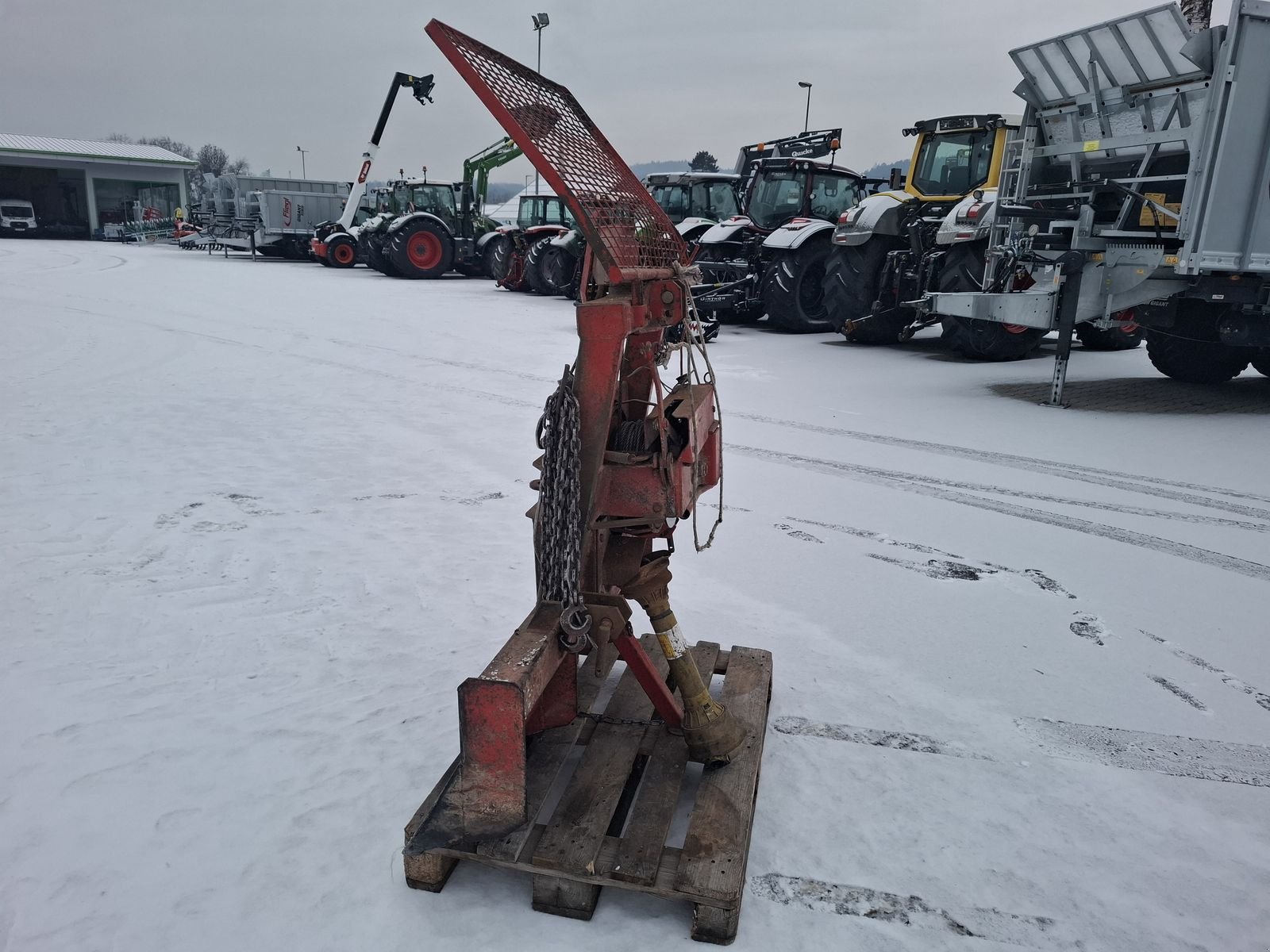 Seilwinde del tipo Maxwald 4,5to Seilwinde, Gebrauchtmaschine en Saxen (Imagen 7)