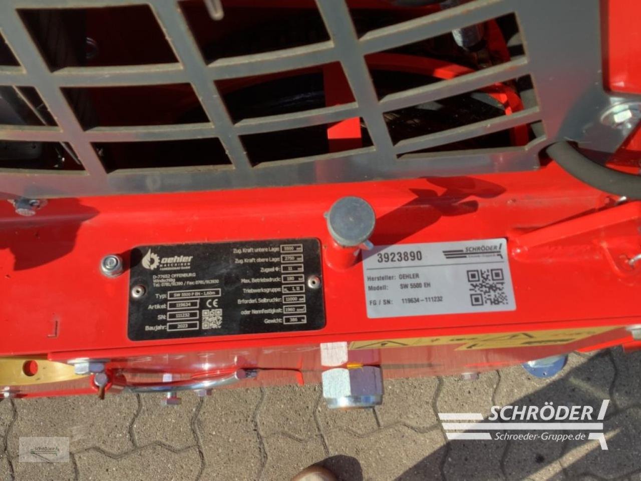 Seilwinde typu Oehler SW 5500 EH, Neumaschine v Völkersen (Obrázek 6)