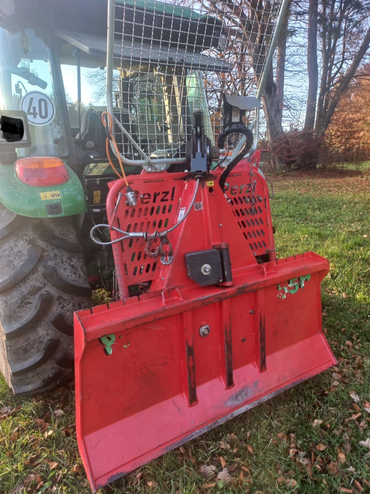 Seilwinde от тип Perzl Seilwinde FSW 55H, Gebrauchtmaschine в Mörlbach (Снимка 1)