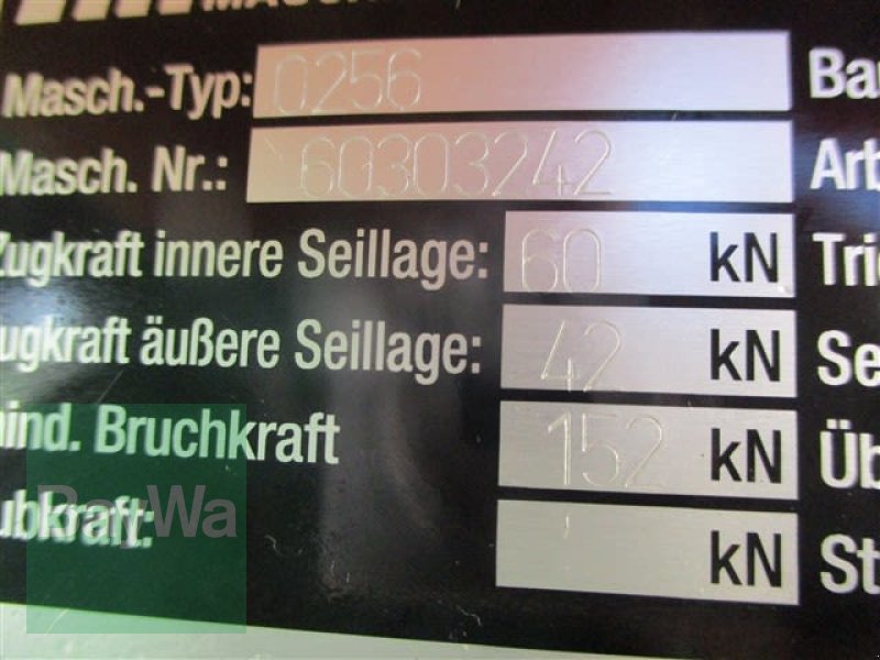 Seilwinde des Typs Pfanzelt 0256  #192, Gebrauchtmaschine in Schönau b.Tuntenhausen (Bild 9)