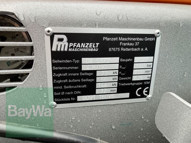 Seilwinde des Typs Pfanzelt AKTION !!!  S 172, Gebrauchtmaschine in Bamberg (Bild 11)