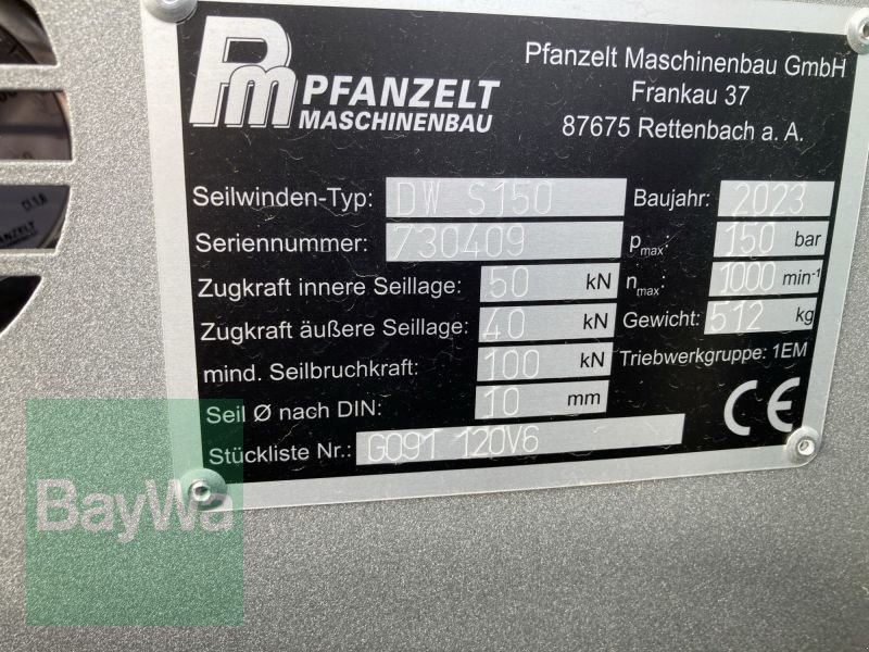 Seilwinde типа Pfanzelt DW S 150, Gebrauchtmaschine в Brackenheim (Фотография 7)