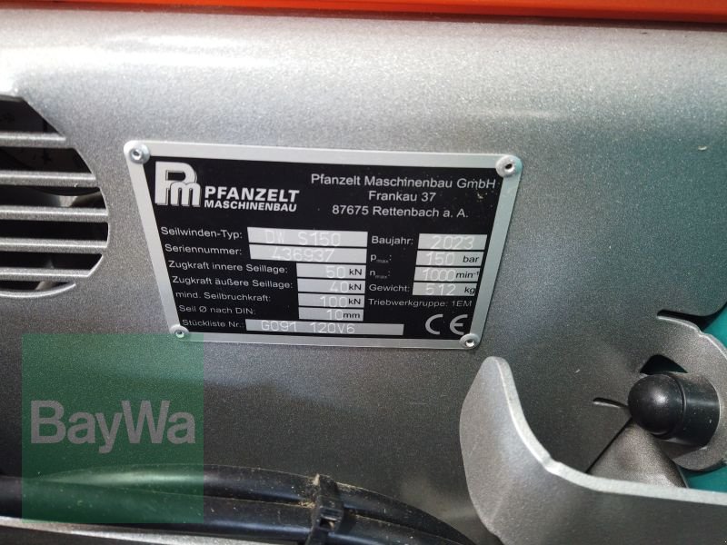 Seilwinde des Typs Pfanzelt S 150 S-LINE PFANZELT GETRIEBE, Gebrauchtmaschine in Erbach (Bild 8)