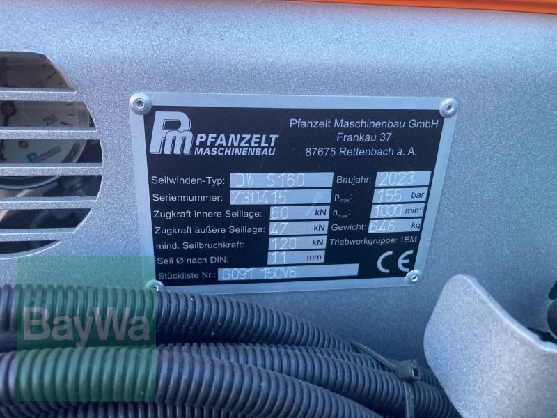 Seilwinde typu Pfanzelt S-160 SEILWINDE RÜCKESCHILD 2,, Neumaschine v Rottweil (Obrázek 5)