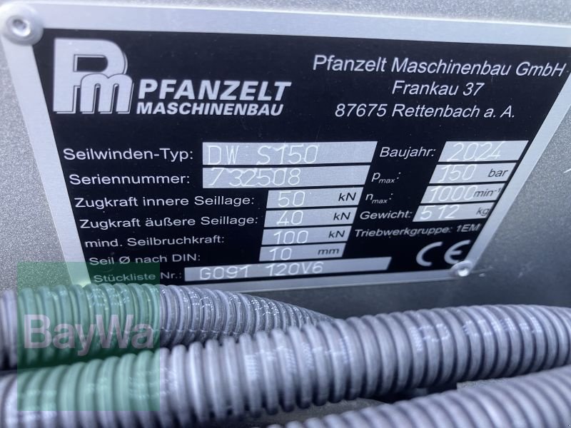 Seilwinde a típus Pfanzelt S150 - MIT PTB, Gebrauchtmaschine ekkor: Bamberg (Kép 9)