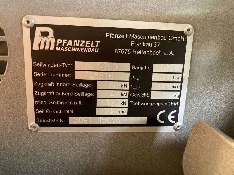 Seilwinde от тип Pfanzelt S160 S-LINE, Neumaschine в Obertraubling (Снимка 11)