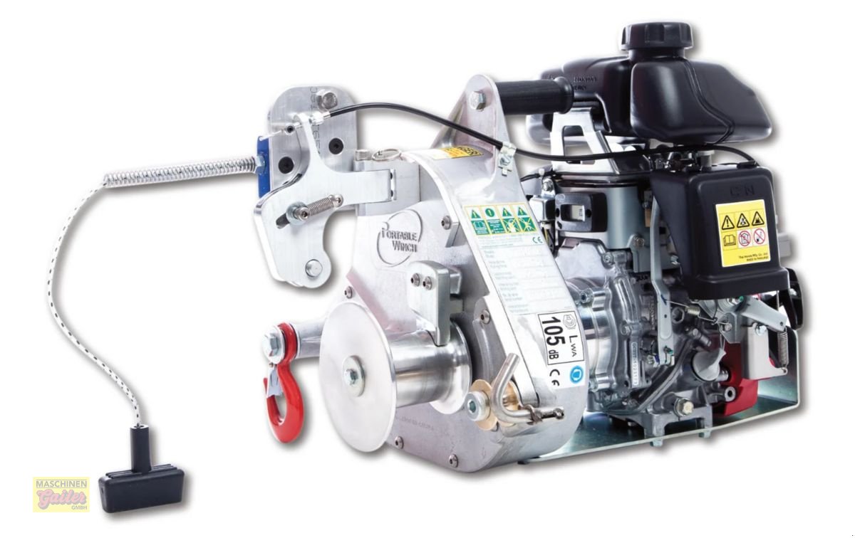Seilwinde del tipo Portable Winch PCH-1000 Benzinbetriebene Zug- und Hubwinde, Gebrauchtmaschine In Kötschach (Immagine 15)