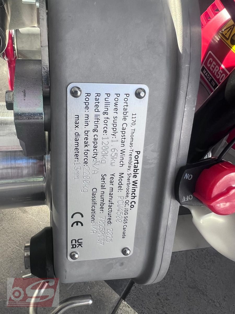 Seilwinde типа Portable Winch PCW 4500 - Profi Set, Neumaschine в Offenhausen (Фотография 5)