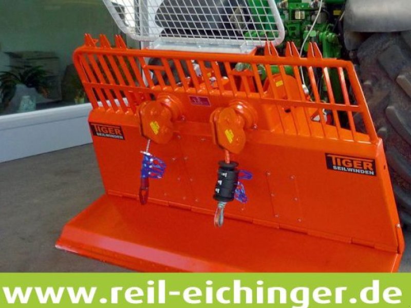 Seilwinde tip Reil & Eichinger Doppeltrommelwinde TIGER 2 x 8 t Getriebe Reil & Eichinger, Neumaschine in Nittenau (Poză 1)