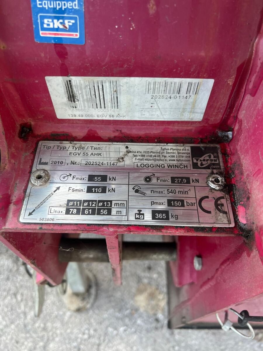 Seilwinde van het type Sonstige 5 to, Gebrauchtmaschine in Saalfelden (Foto 2)