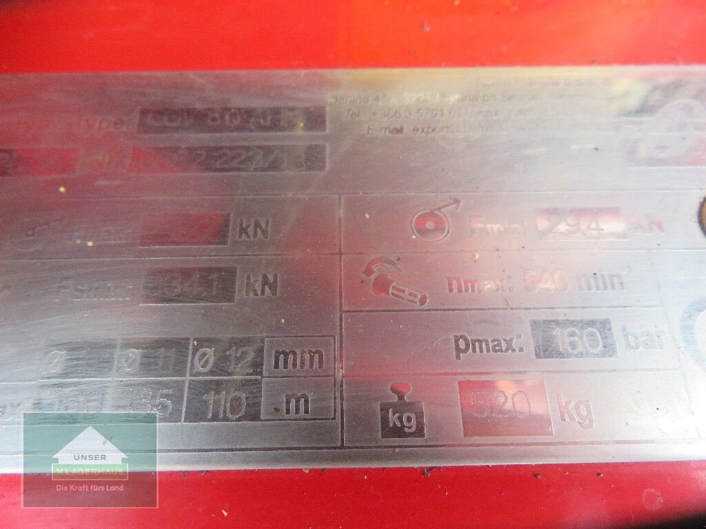 Seilwinde от тип Sonstige EGV 60 AHK, Gebrauchtmaschine в Hofkirchen (Снимка 7)