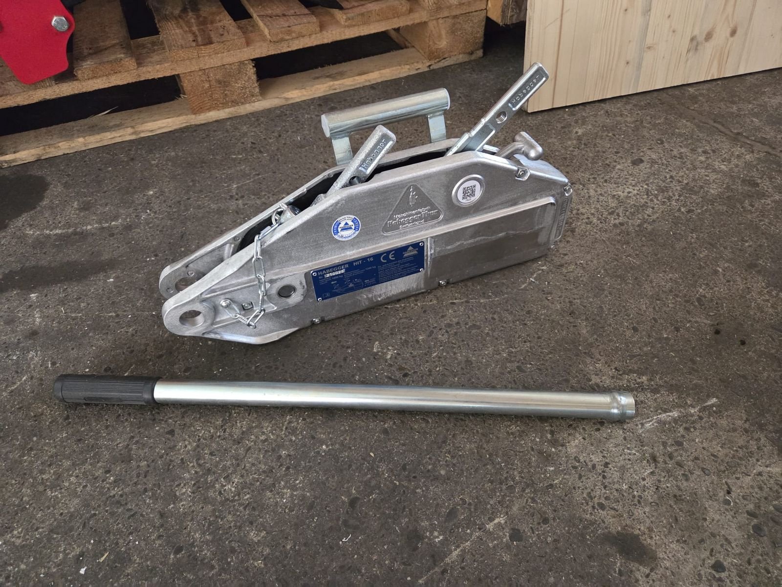 Seilwinde van het type Sonstige Habegger HIT 16 Seilzug, Neumaschine in Sulzberg (Foto 2)