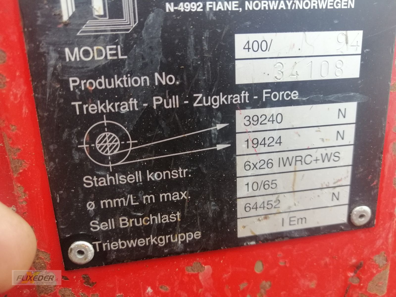 Seilwinde of the type Sonstige Norse Seilwinde 4T, Gebrauchtmaschine in Pattigham (Picture 3)