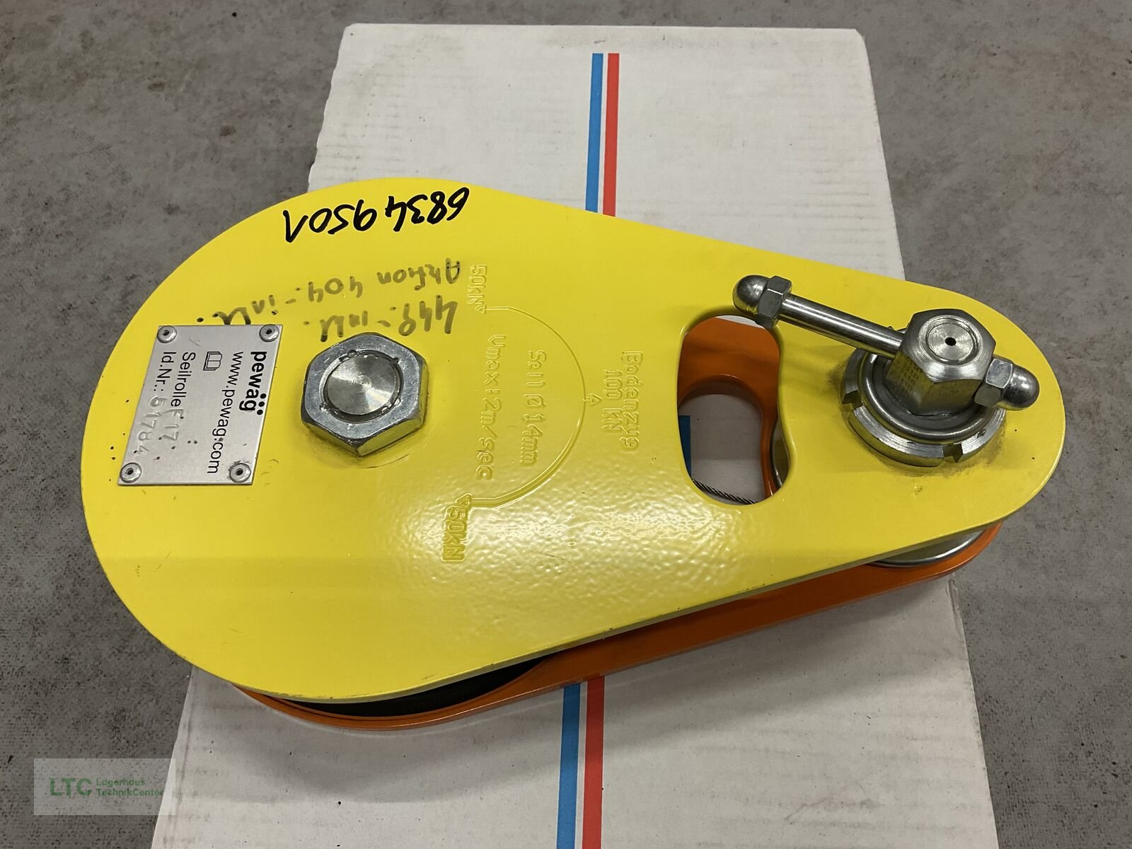 Seilwinde of the type Sonstige Umlenkrolle F 17, Neumaschine in Redlham (Picture 3)