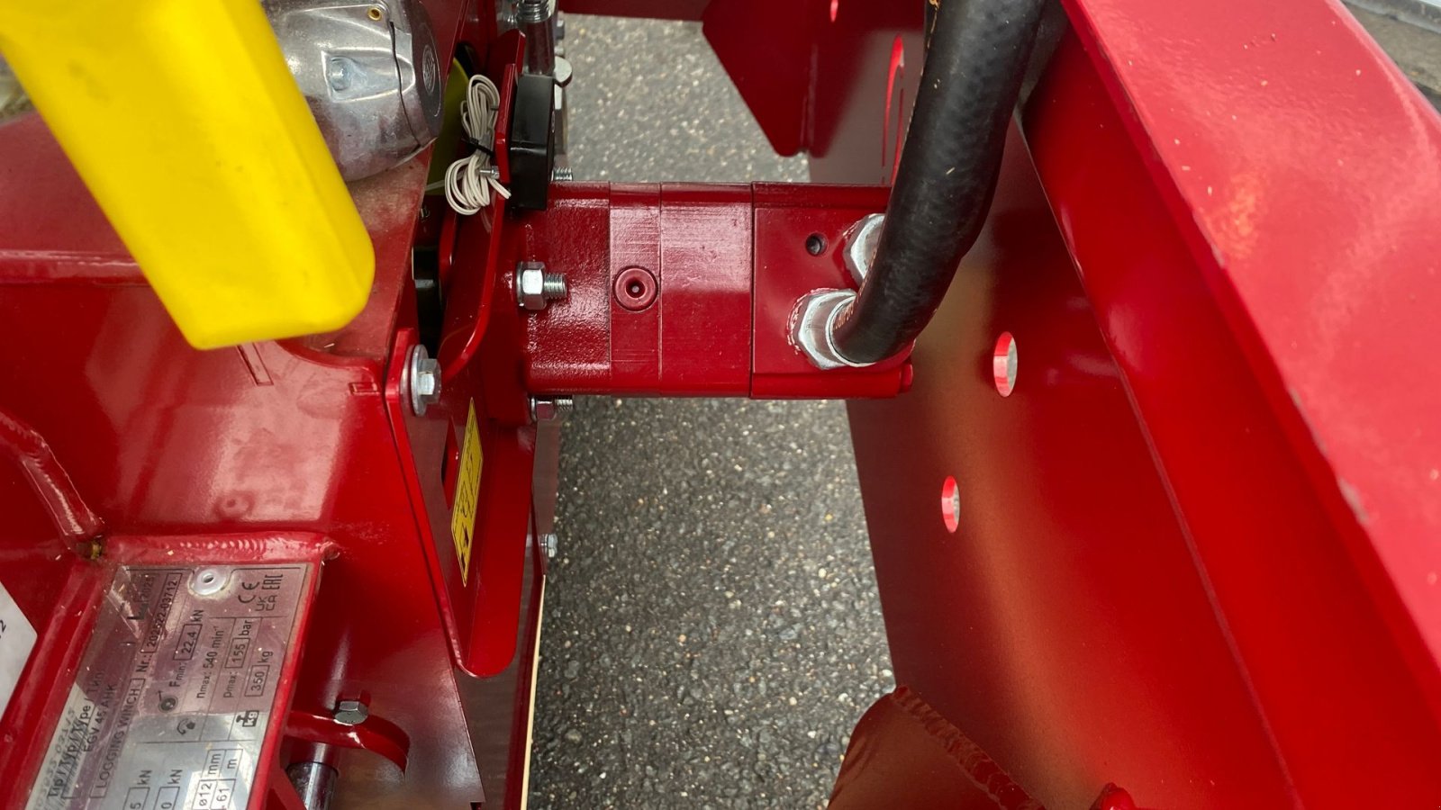 Seilwinde du type Tajfun 45AHK MED FJERNSYRING  med hydro power unit hp 25, Gebrauchtmaschine en Holstebro (Photo 3)