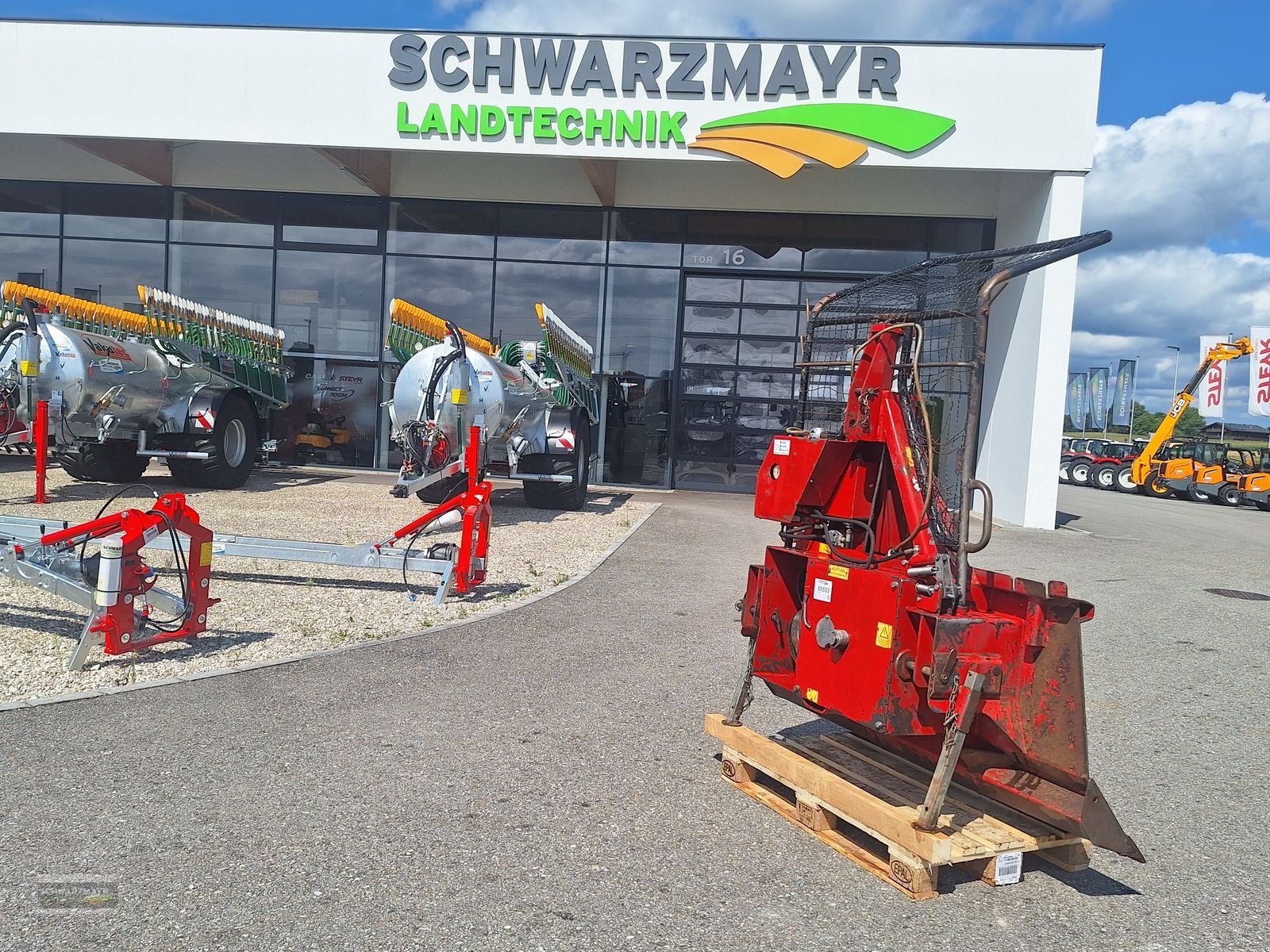 Seilwinde Türe ait Tajfun 8to. EGV 80 AHK mit Funkfernsteuerung, Gebrauchtmaschine içinde Gampern (resim 1)