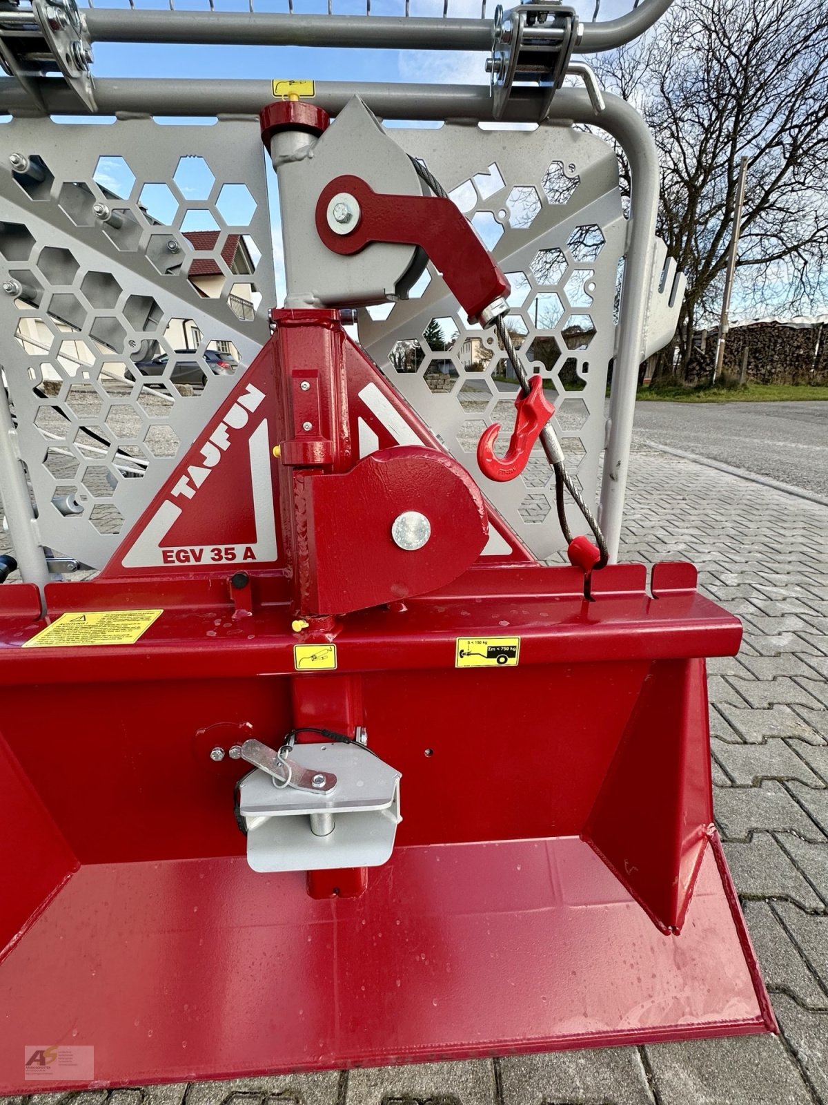 Seilwinde Türe ait Tajfun EGV 35 A, Gebrauchtmaschine içinde Ettringen OT Siebnach (resim 2)