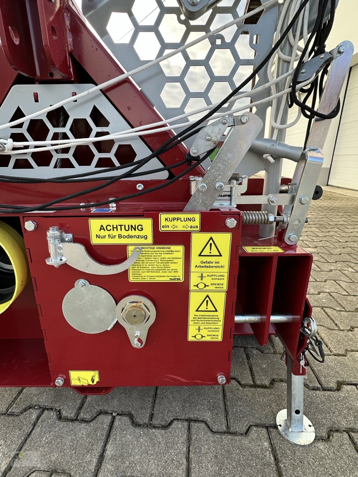 Seilwinde Türe ait Tajfun EGV 35 A, Gebrauchtmaschine içinde Ettringen OT Siebnach (resim 5)