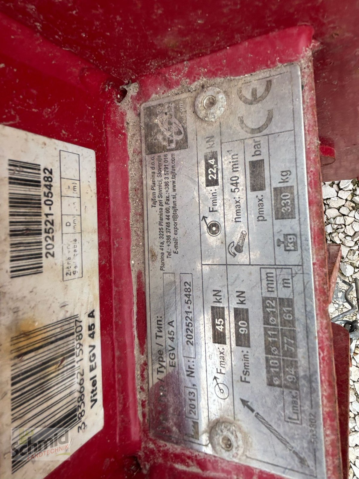 Seilwinde от тип Tajfun EGV 40 A, Gebrauchtmaschine в Breitenbrunn (Снимка 5)